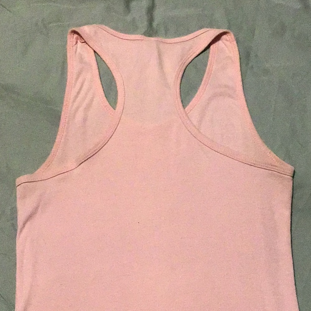 Light Pink Racerback Tank Top - Picture 4 of 6